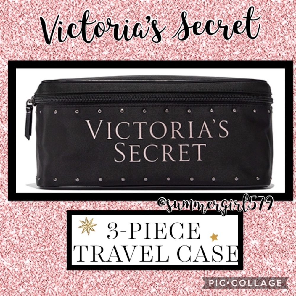🏷NWT Victoria’s Secret 3 Piece Travel Case